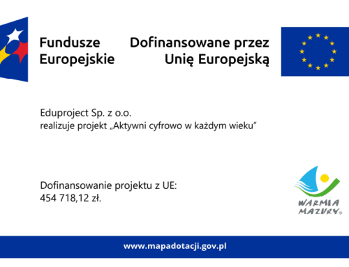 Aktywni cyfrowo w każdym wieku FEWM.06.05-IZ.00-0117/25